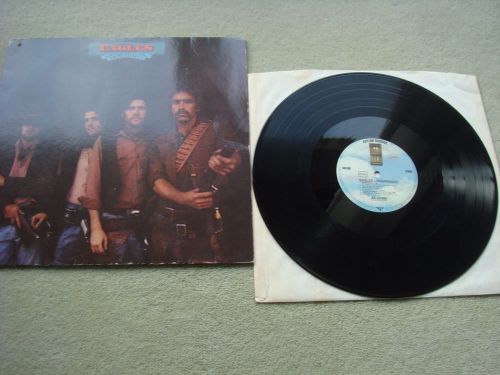 4 Eagles 70s vinyl LPs albums Hotel California Desperado One of these nights, US $90, image 7