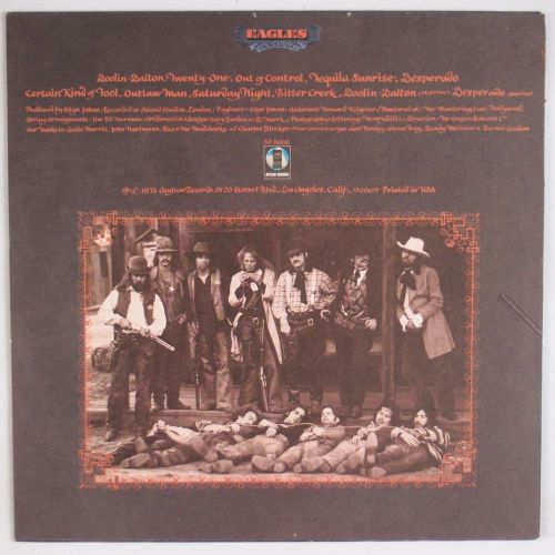 THE EAGLES: Desperado USA Textured Asylum Classic Rock VINYL lp VG++, US $15.00, image 3