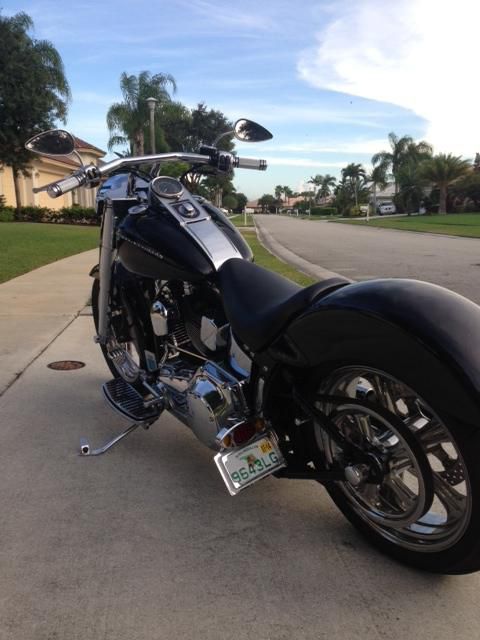 2000 BLACK HARLEY DAVIDSON FATBOY
