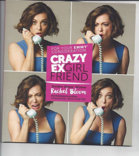 Crazy ex-girlfriend~2016 fyc dvd~premiere+1 epis~rachel bloom, vincent rodriguez