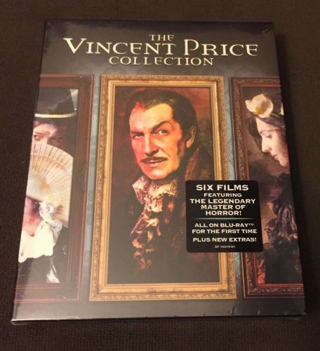Vincent price collection volume 1 blu-ray brand new/sealed scream factory oop