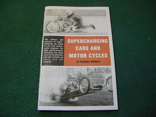 SUPERCHARGING CARS and MOTORCYCLES-Maurice Brierley-Indian Harley-58pg-ProfCopy