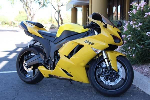2007 Kawasaki Ninja Zx -6R Sportbike 