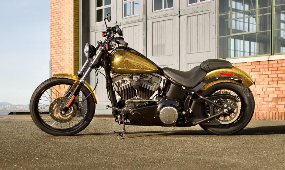 2013 harley-davidson softail blackline  cruiser 