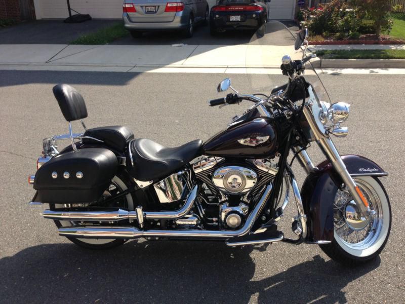 2007 harley davidson softail deluxe in excellent, pristine condition