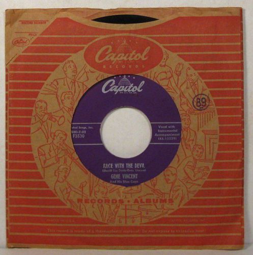Gene Vincent, Race with the Devil 45 on Capitol