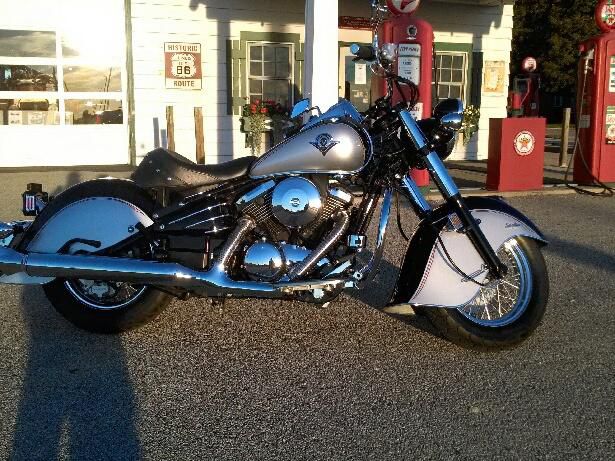 2004 Kawasaki Vulcan Drifter 800 low miles tons of accessories, A1 Condition