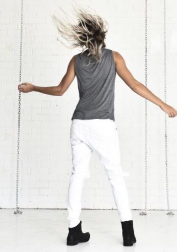 ONE TEASPOON Jeans Denim Slim  LUXE WHITE DESPERADOS 28 NWT Free Shipping, US $57.90, image 10