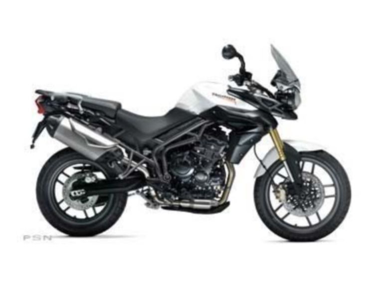 2013 Triumph Tiger 800 ABS - Crystal White 