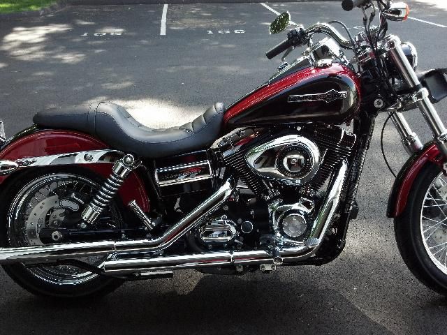 2013 Harley Davidson Dyna Super Glide Custom under 600 Miles, Vance & Hines, $12,500, image 1