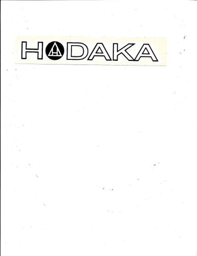 NOS 1970s Hodaka Decal - 6-1/2&#034; x 7/8&#034; dirt bike motorcycle - AHRMA - Vintage