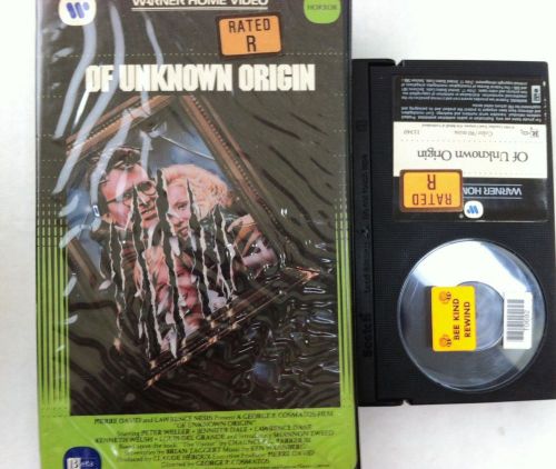 OF UNKNOWN ORIGIN - 1984 - RARE Original Release on video - Beta