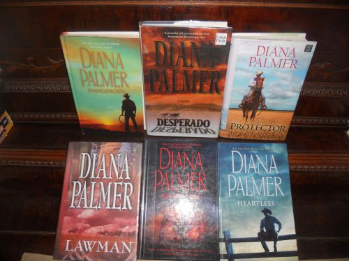 Lot of 12 Diana Palmer LARGE PRINT romance~ Big Sky Winter, Desperado, Noelle+, US $44, image 3