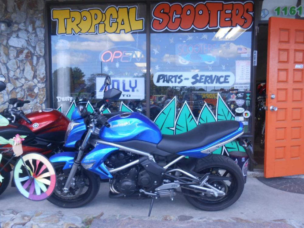 2009 kawasaki er-6n  sportbike 