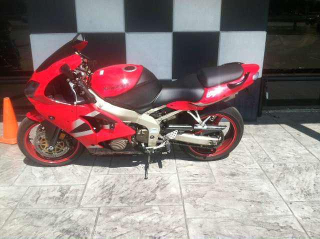 2002 kawasaki ninja zx-6r  sportbike 