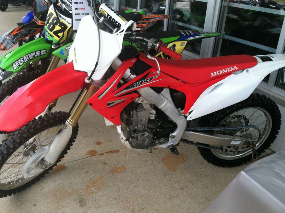 2010 honda crf250r  mx 