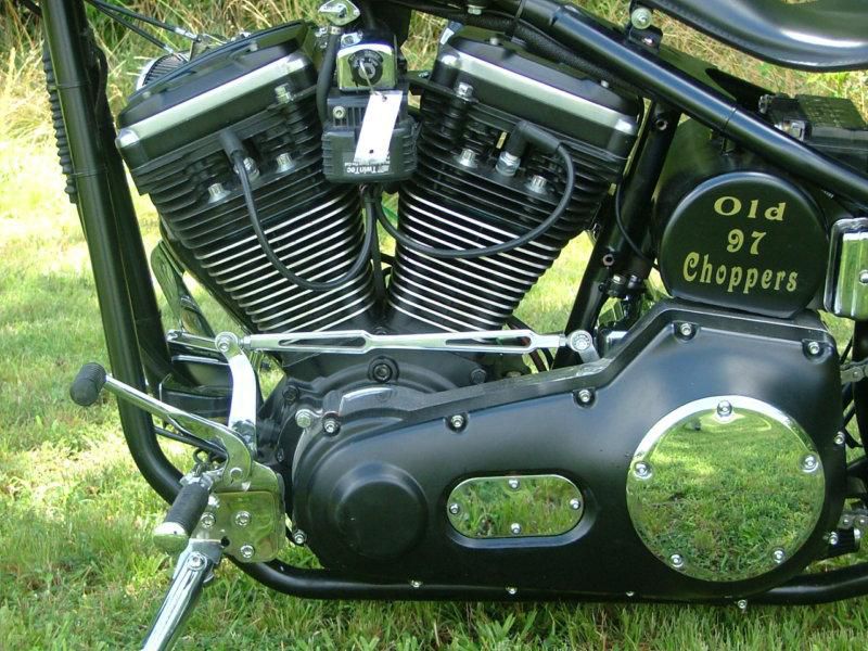 Old 97 choppers bobber 2013 harley davidson