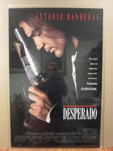 Vintage desperado antonio banderas 1995 movie poster 8819