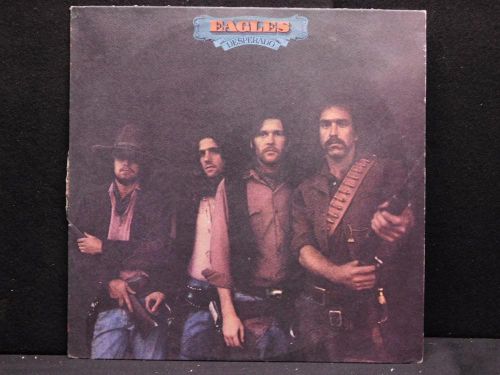 Eagles &#034;Desperado,&#034; Record, 1973 Asylum Records, shows some ware - 0594