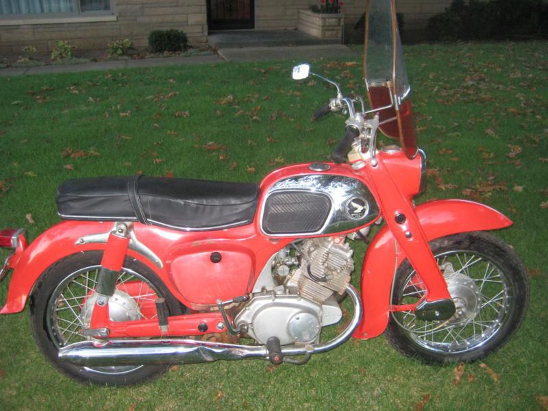 1967 Honda CA160 Baby Dream Old Motorcycle