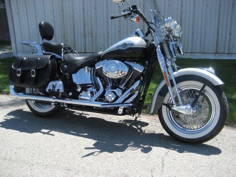 '2003' HARLEY-DAVIDSON 100TH ANNIVERSARY HERITAGE SPRINGER (FLSTS-I) 1,600 MILES