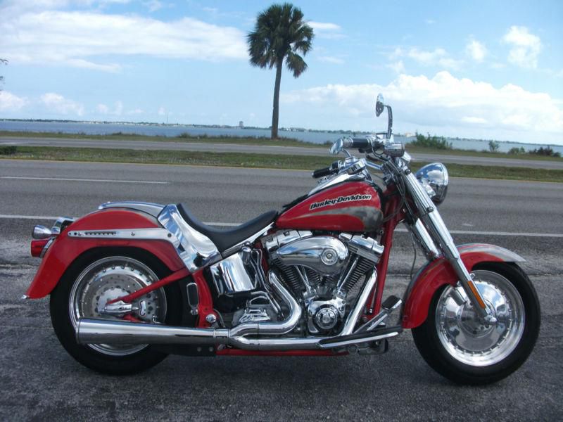 2005 harley davidson screaming eagle fat boy    cvo    flstfse