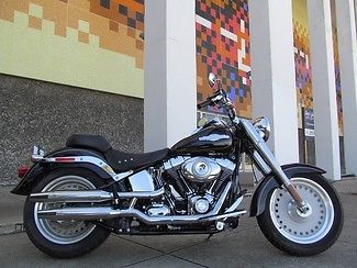 Harley-Davidson : Softail 2011 Black Harley Davidson Fat