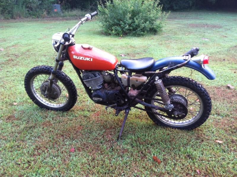 1976 Suzuki TS400 Apache 2-stroke street legal enduro TS TM 400, US $400.00, image 2