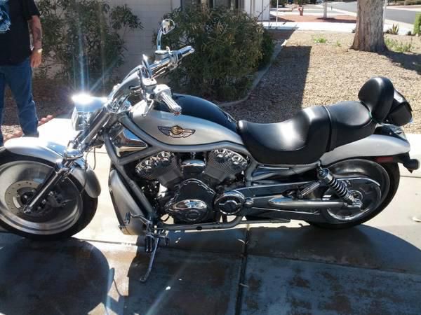 Harley davidson vrod (vrsc) 100th anniversary edition with upgrades.