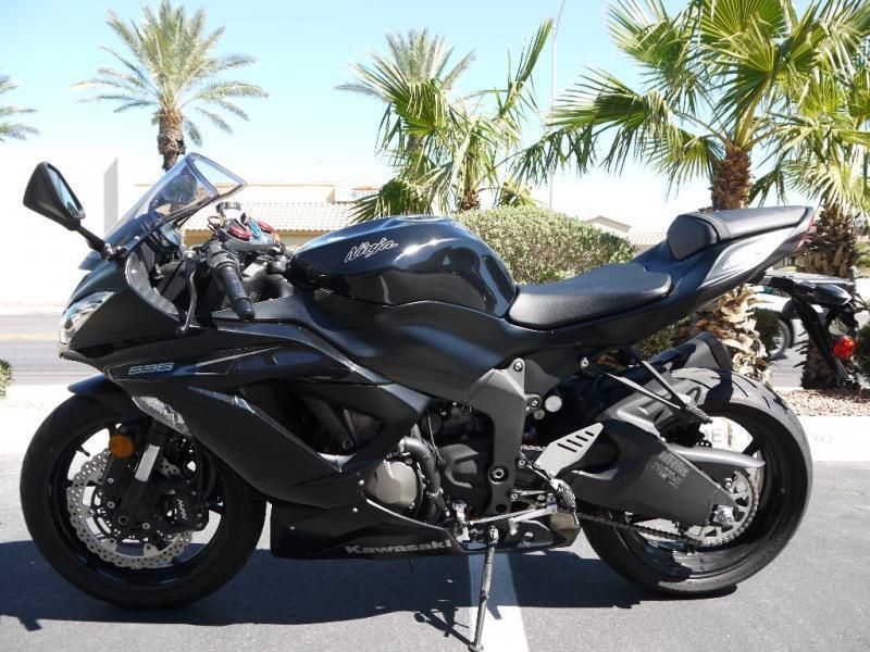 2013 kawazaki ninja zx636-r 560 miles mint cond no falls no accents *no reserve*