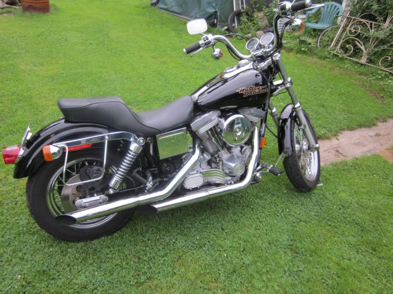 1998 dyna black runs great last of the evolution models fxd dyna glide