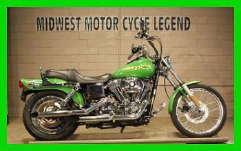 2003 FXDWG Dyna Wide Glide John Deere Green WATCH OUR VIDEO!, US $1.00, image 1