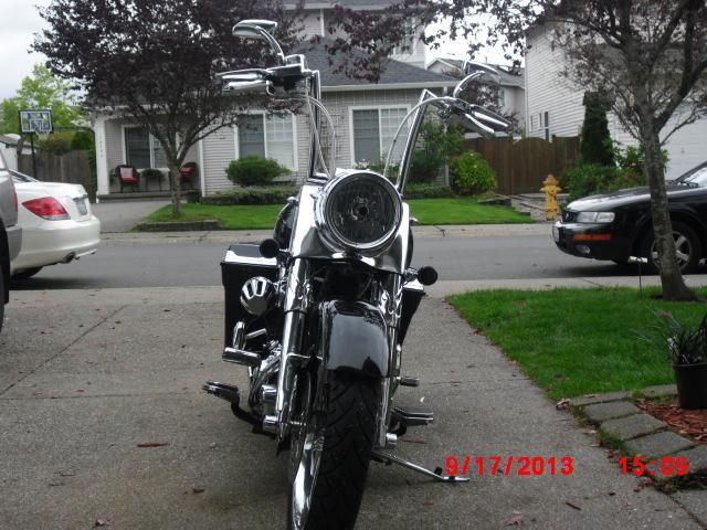 2002 BADASS ROAD KING BAGGER