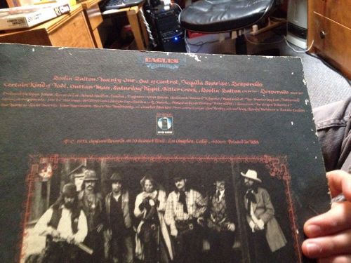 EAGLES ~ DESPERADO  ORIGINAL TEXTURED COVER VINYL RECORD LP, US $16.50, image 11
