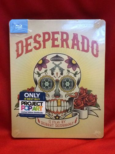 Desperado (Blu-ray Disc) Project Pop Art Limited Edition Steelbook - Brand New