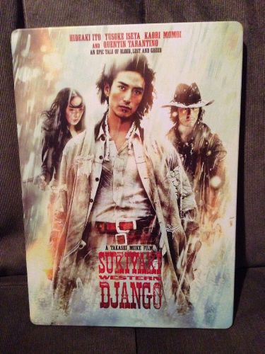 Sukiyaki Western Django (DVD, 2008, Steelbook Packaging - Pay-Off Cover)
