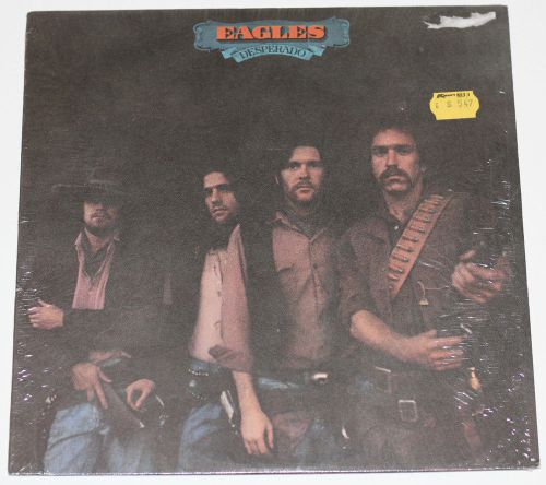 EAGLES "Desperado" ASYLUM SD-5068 M- Vinyl NM Textured Jkt w/Shrink 1973 EAGLES, image 3