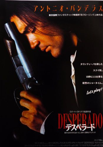 Desperado 1995 Mini Movie Poster Chirashi B5 Robert Rodriguez Mexico Trilogy