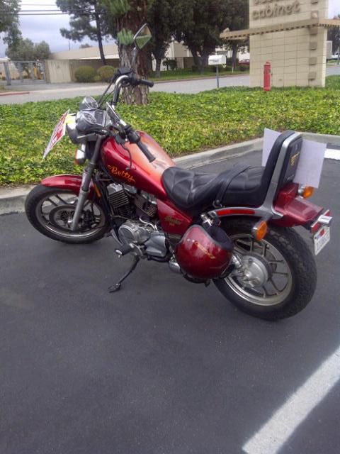 1986 Honda Shadow 500 CLEAN only 9900 miles MOTORCYLE