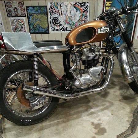 Trade, 1977 Triumph 750 Tiger