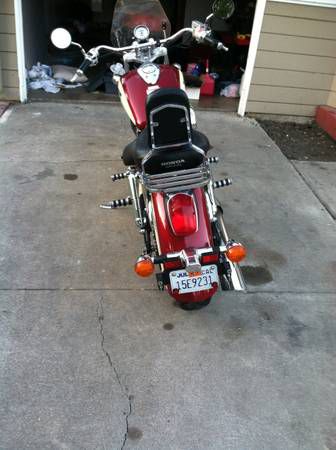 1998 honda shadow american classic cruiser