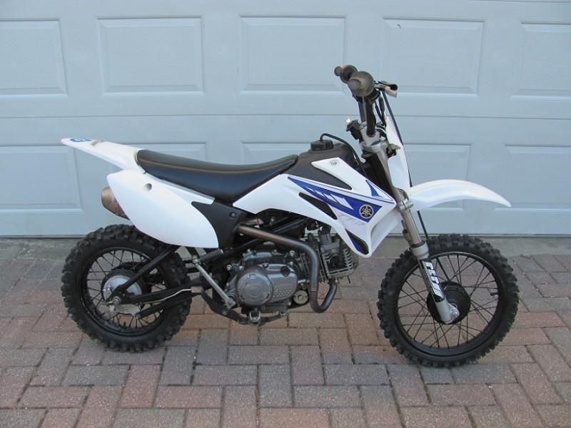 Clean 2008 Yamaha TTR-110 FMF Full Exhaust Pro for sale on 2040-motos