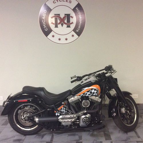 2010 harley-davidson softail 2010 flstfb fat boy lo *low miles* fatboy low