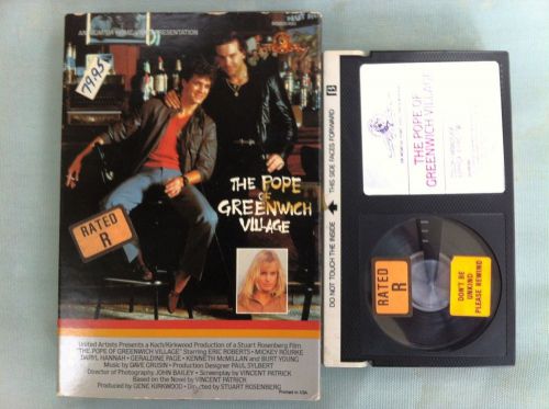 POPE OF GREENWICH VILLAGE - Beta - Mickey Rourke - Original Release on Video