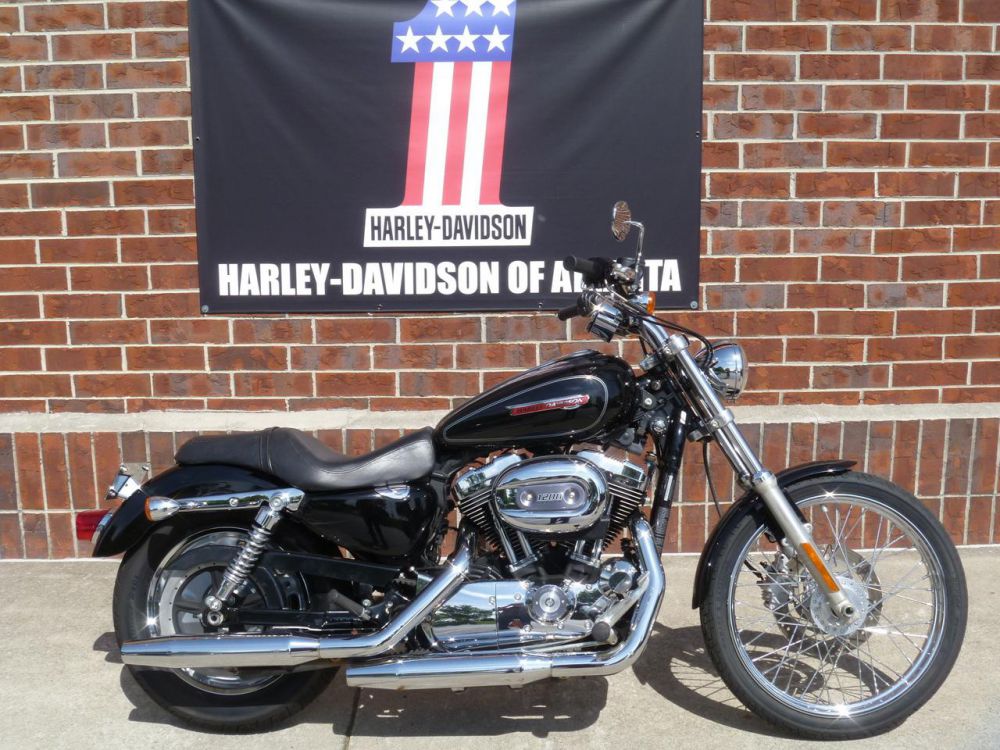 2009 harley-davidson xl1200c sportster custom cruiser 