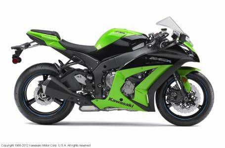New 2012 kawasaki ninja zx-10r