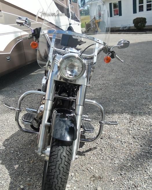 2004 harley-davidson flstfi fat boy "soft tail"