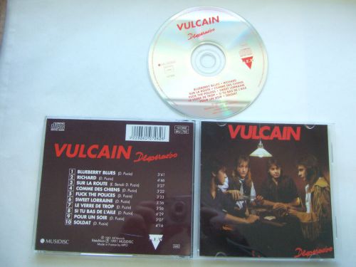 Vulcain - desperados  cd 1991   musidisc