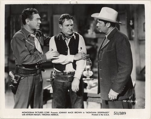 Montana Desperado 1951 Original Movie Poster Action Mystery Western