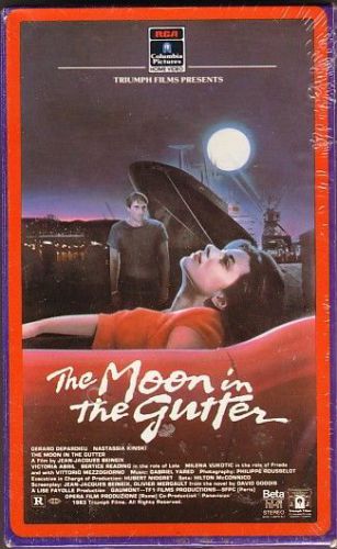 The moon in the gutter, subtitled, beta tape, brand new